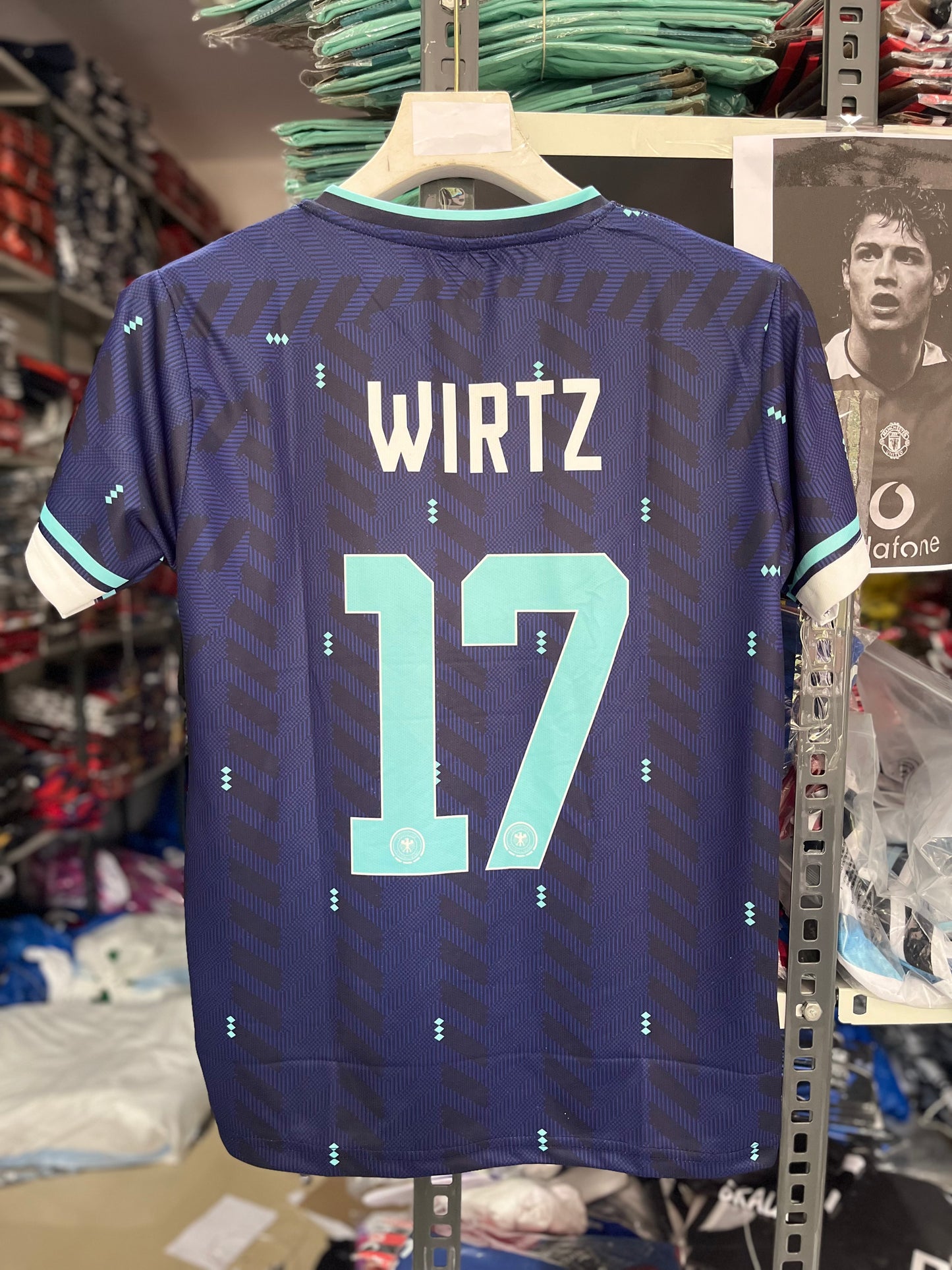 Wirtz #17 | Germany Away 2026 World Cup | Embroidery Logos | Premium Neck | haramball.in