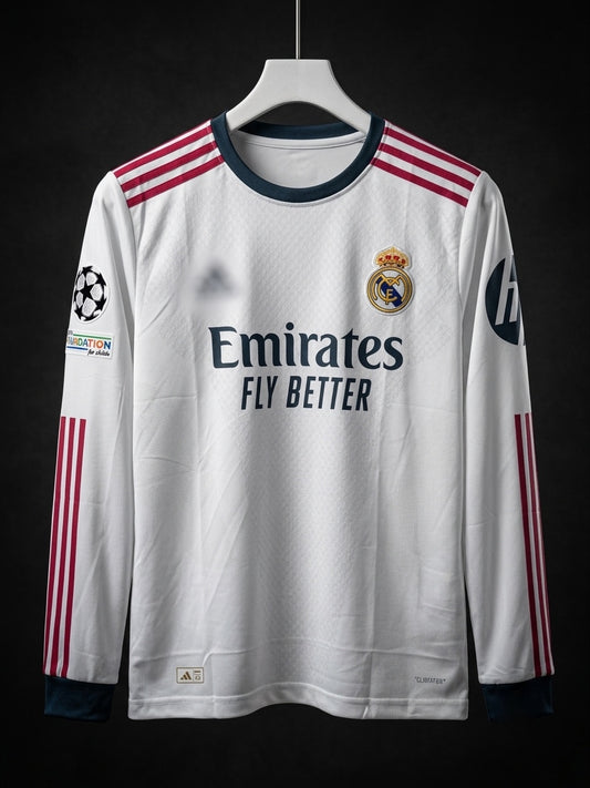 Mbappe #10 | Real Madrid Home 2026/27 | Full Sleeves | Embroidery Logos | haramball.in