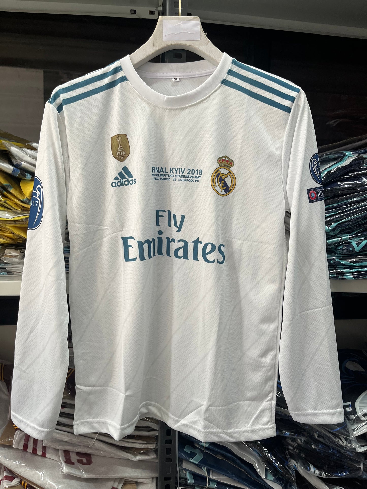 Ronaldo #07 | Real Madrid 2017/18 Home | Full sleeve | haramball.in