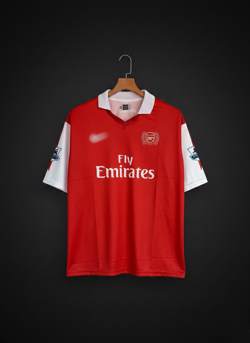 Henry #12 | Arsenal | 2006/08 Five sleeve collar