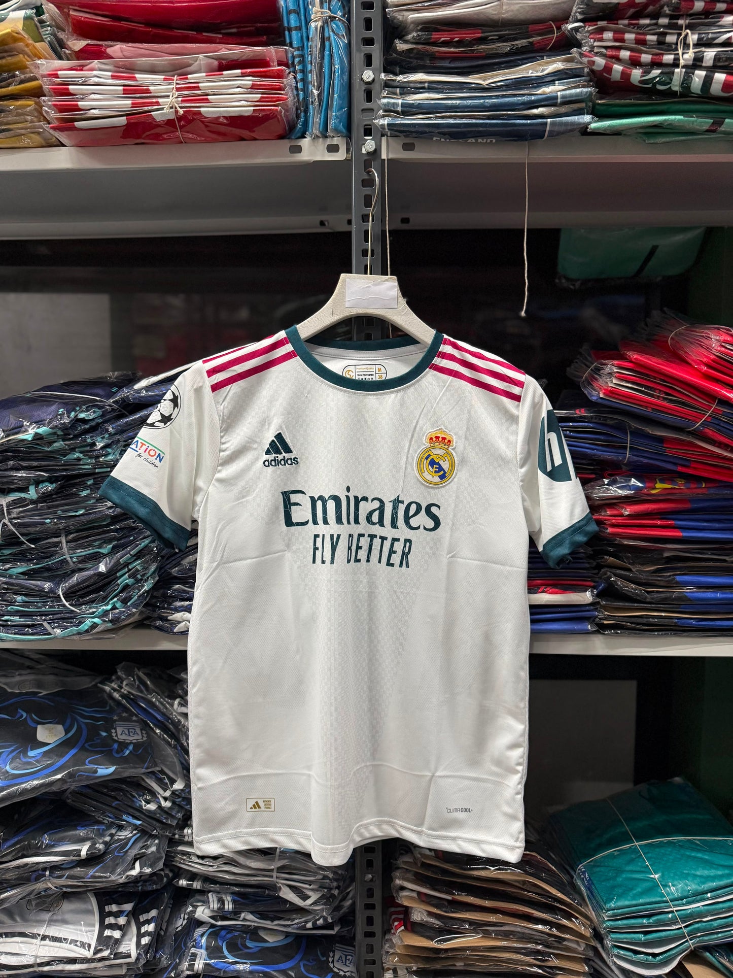 Mbappe #10 | Real Madrid Home 2026/27 | Embroidery Logos | haramball.in