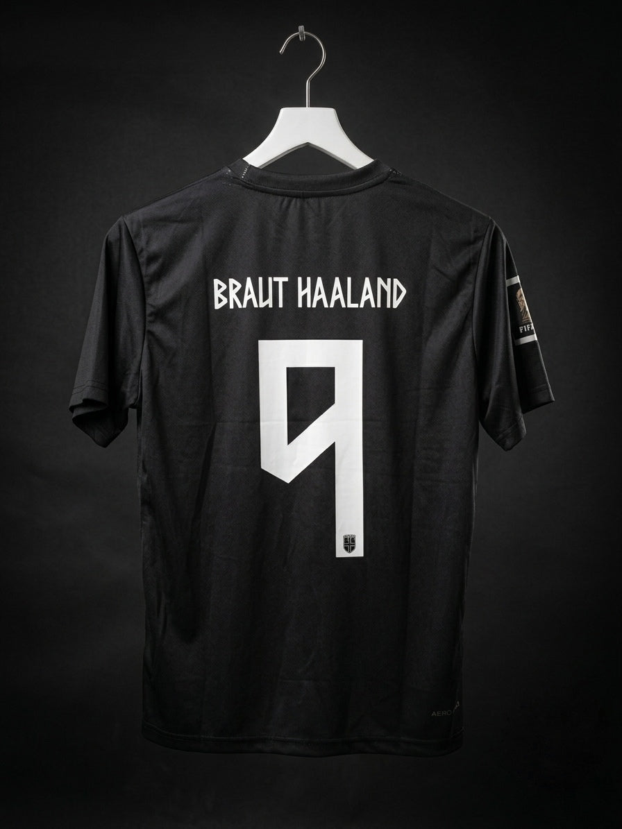 Haaland #09 | Norway World Cup 2026 Away | Sublimation Print | haramball.in
