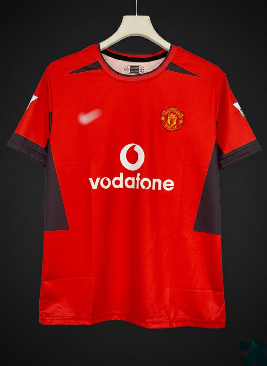 Ronaldo #07 | Manchester United 2002/04 | Normal sleeve | Embroidery logos