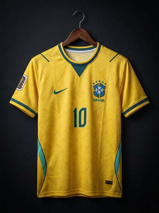 Neymar #10 | Brazil 2026 World Cup | Sublimation Print | haramball.in