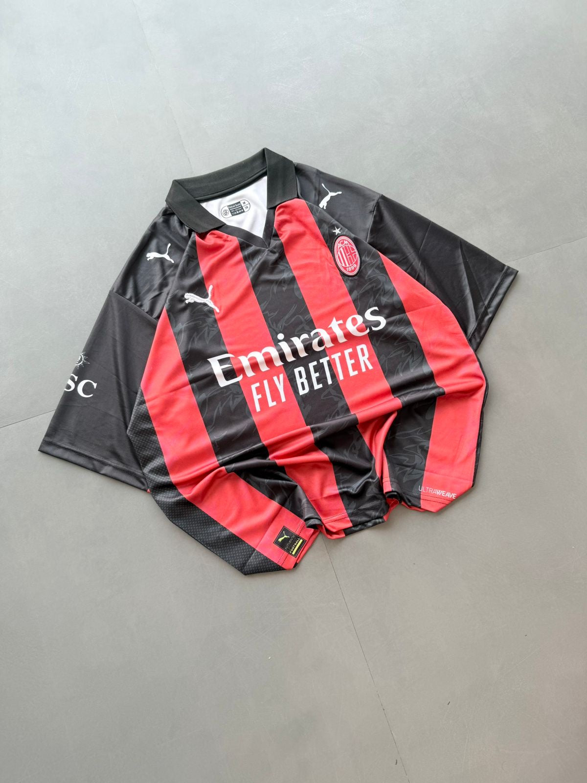 AC Milan Home 2025/26 Authentic Player Edition – Rafa Leão #10