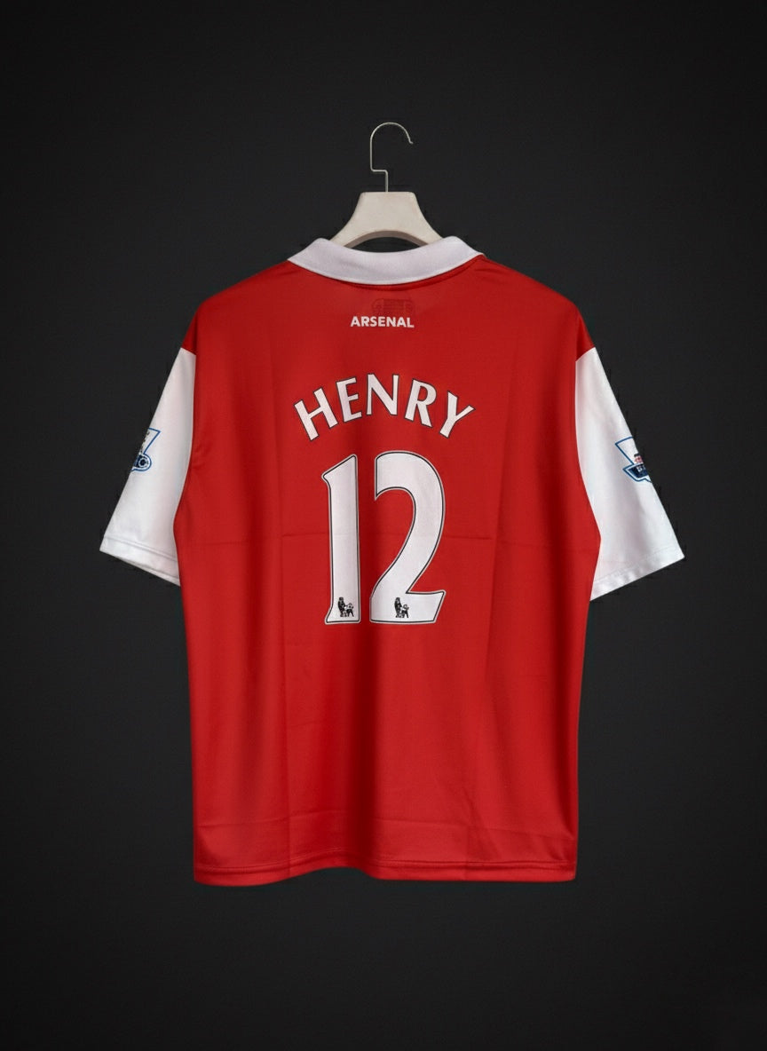 Henry #12 | Arsenal | 2006/08 Five sleeve collar