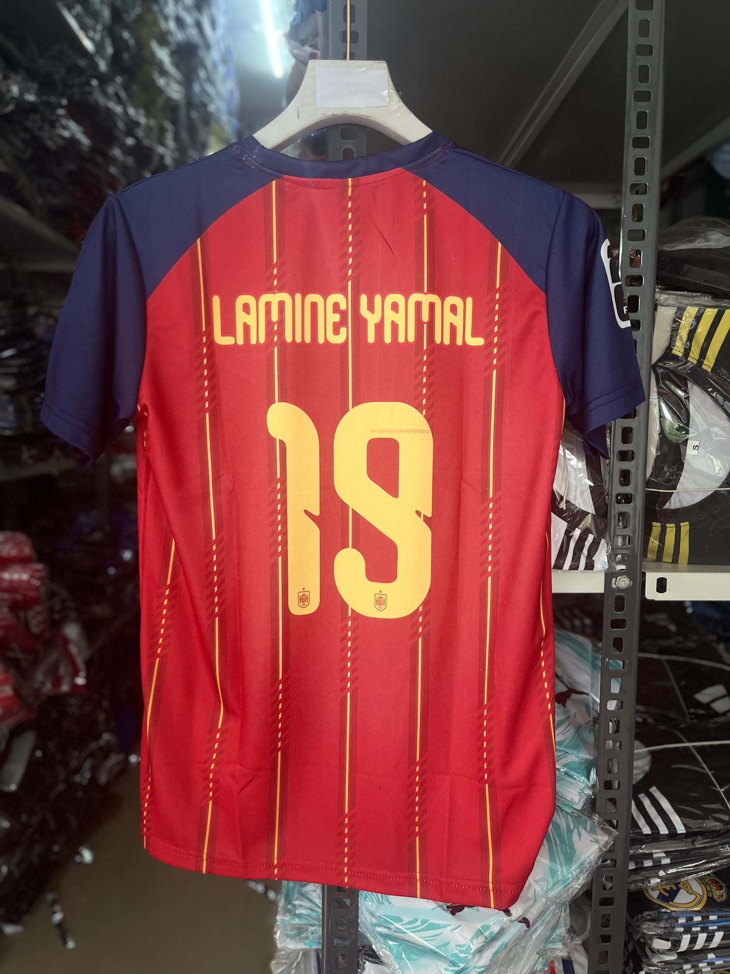 Lamine Yamal #19 | Spain World Champion | Sublimation Print | haramball.in