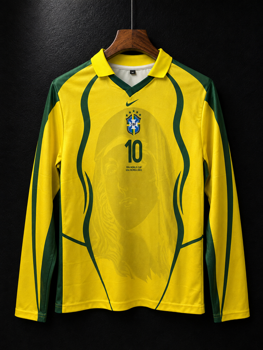 Neymar #10 | Brazil Home Inspired | Full Sleeve with Collar | haramball.in