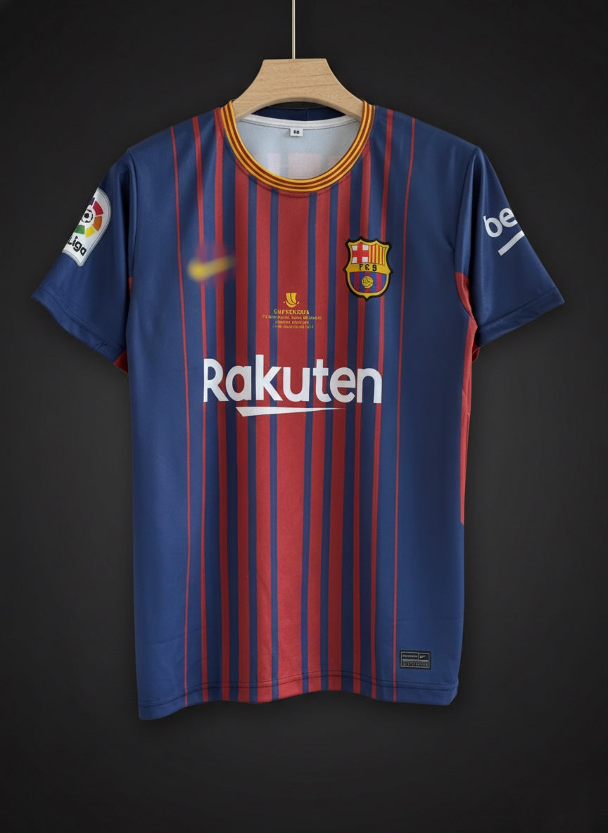Messi #10 FC Barcelona 2017/18 Home Jersey