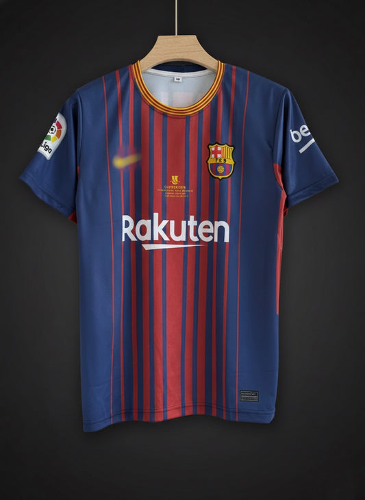 Messi #10 FC Barcelona 2017/18 Home Jersey