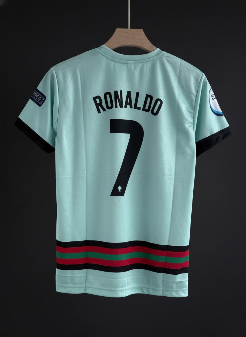 Ronaldo #7 – Portugal 2020/21 Away Jersey | Classic Print Edition