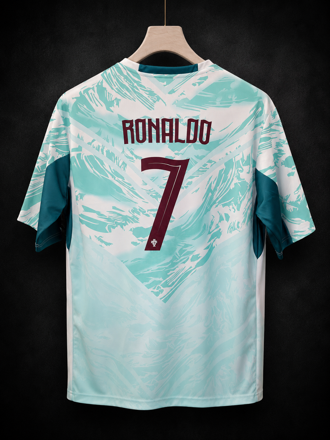 Ronaldo #07 | Portugal Away 2026 World Cup | Five Sleeve | Embroidery Logos | haramball.in