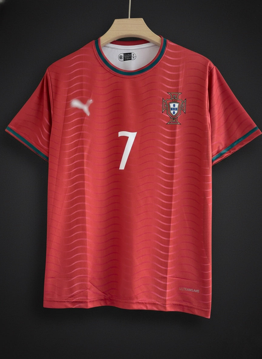 Ronaldo #7 – Portugal 2025/26 New Home Jersey