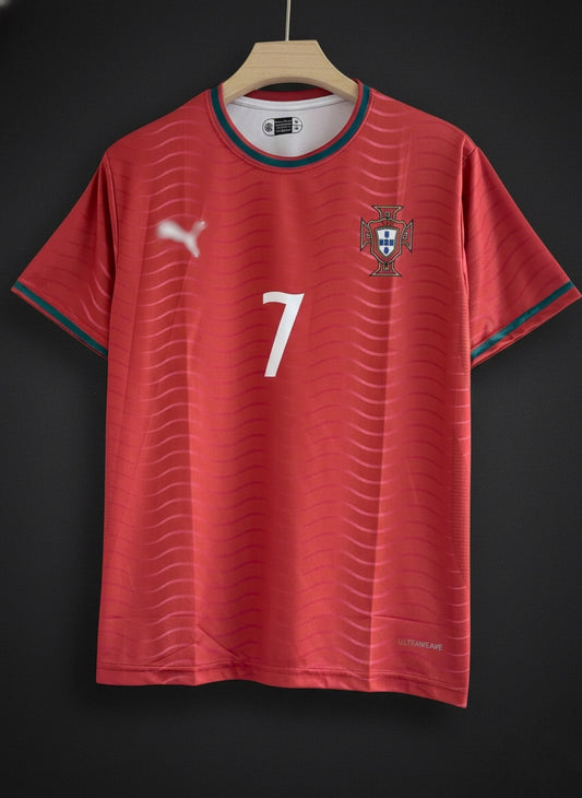 Ronaldo #7 – Portugal 2025/26 New Home Jersey