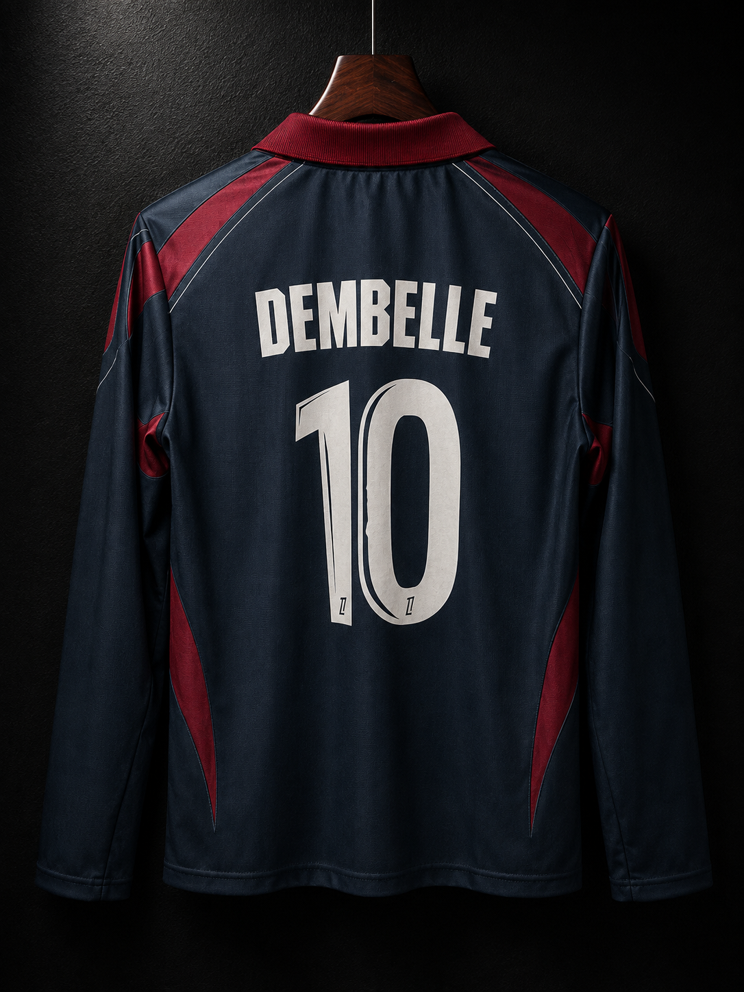 Dembele #10 | PSG Home Inspired | Full Sleeve with Collar | haramball.in