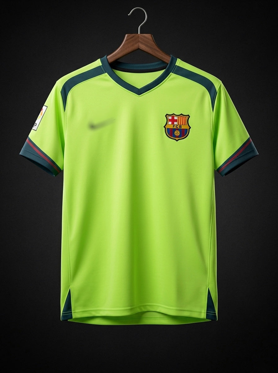 Messi #30 | Barcelona 2005/06 Away Half Sleeve| Embroidery