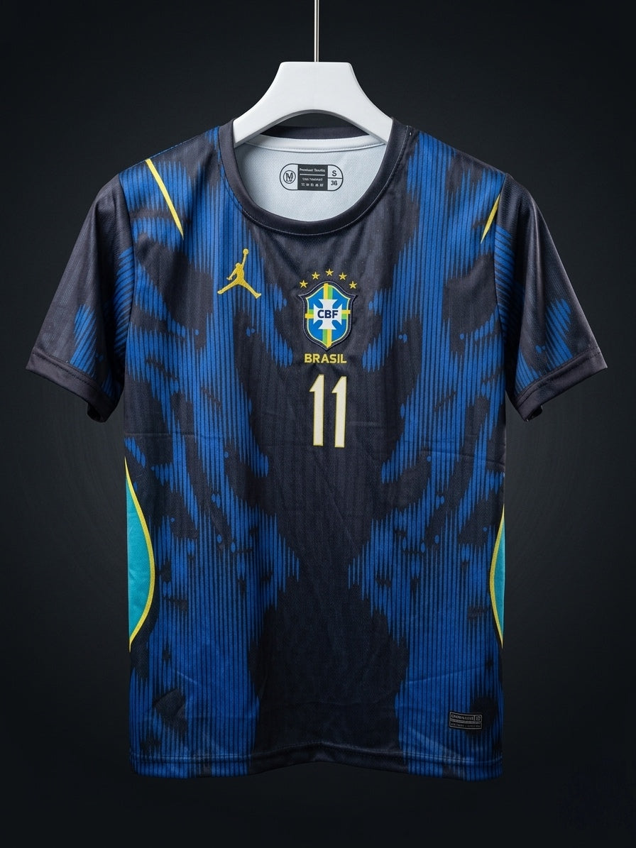 Raphinha #11 | Brazil World Cup 2026 | Embroidery Logos | haramball.in