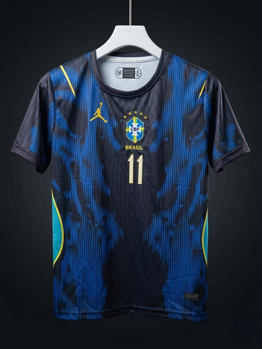 Raphinha #11 | Brazil World Cup 2026 | Embroidery Logos | haramball.in