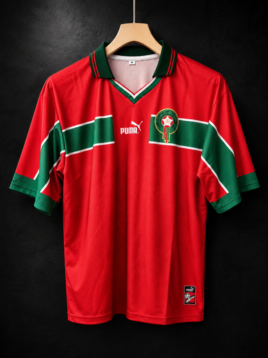 Hakimi #02 | Morocco Home 2026 World Cup | Five Sleeves | Sublimation Print | haramball.in