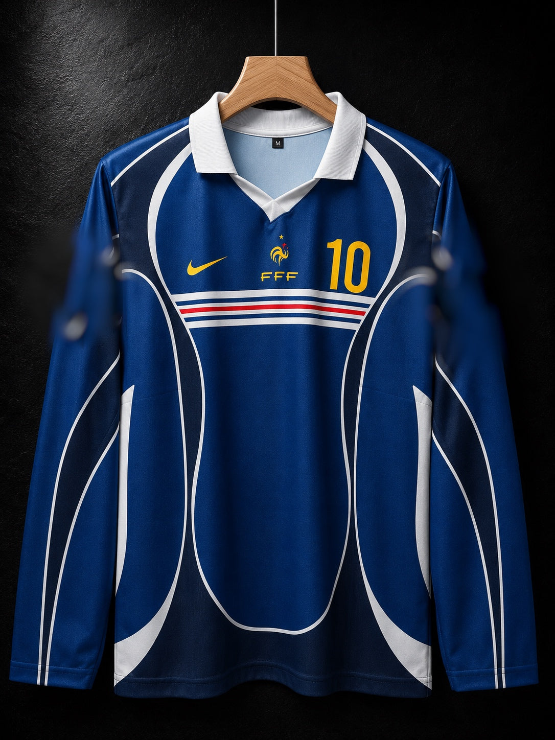 Zidane #10 | France Home inspired | Full Sleeve with Collar | haramball.in