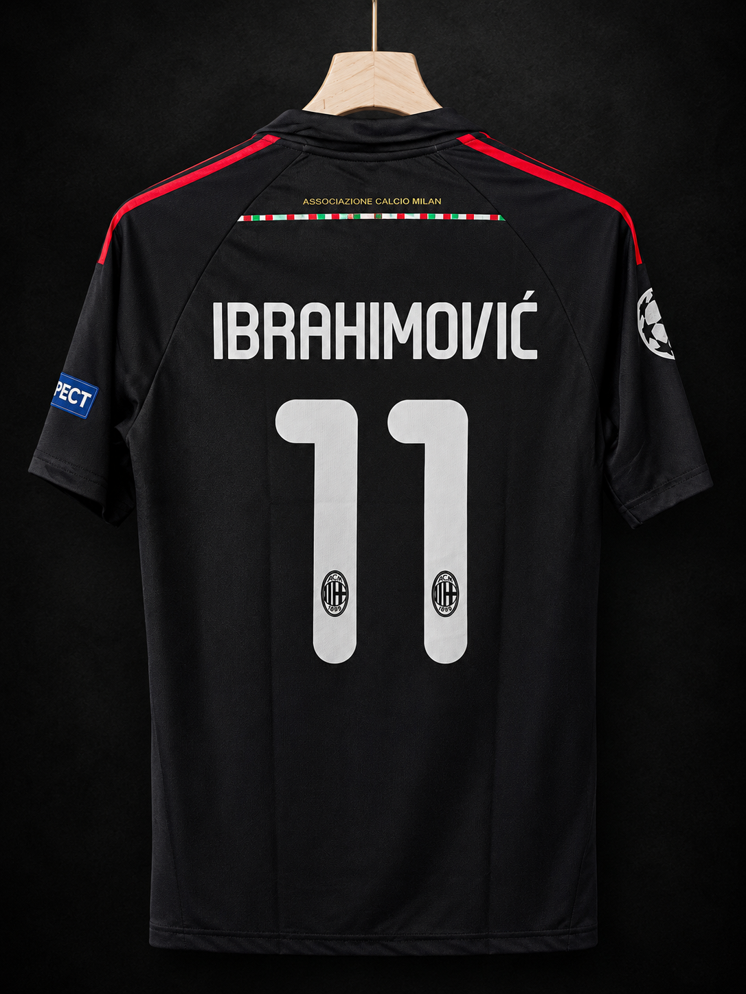 Ibrahimović #11 | Ac Milan 2011/12 Away | Embroidery Logos | Raglan Sleeve | haramball.in
