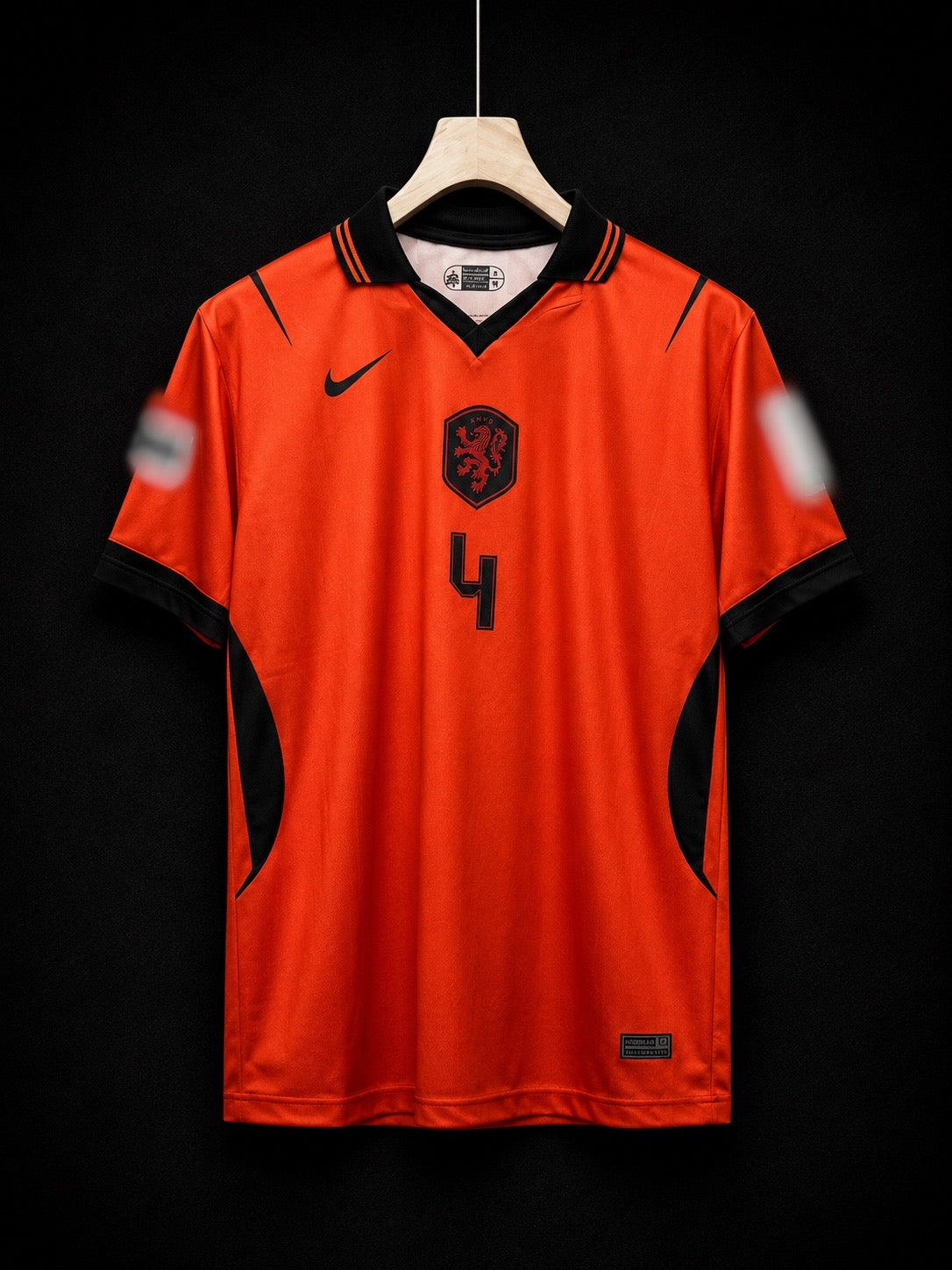 Virgil Van Dijk #04 | Netherlands World Cup 2026 | Sublimation Print | Five Sleeves | haramball.in