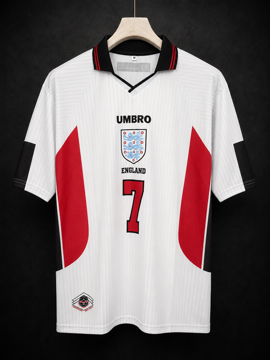 Beckham #07 | England 1998 | Five Sleeves | Sublimation Print | haramball.in
