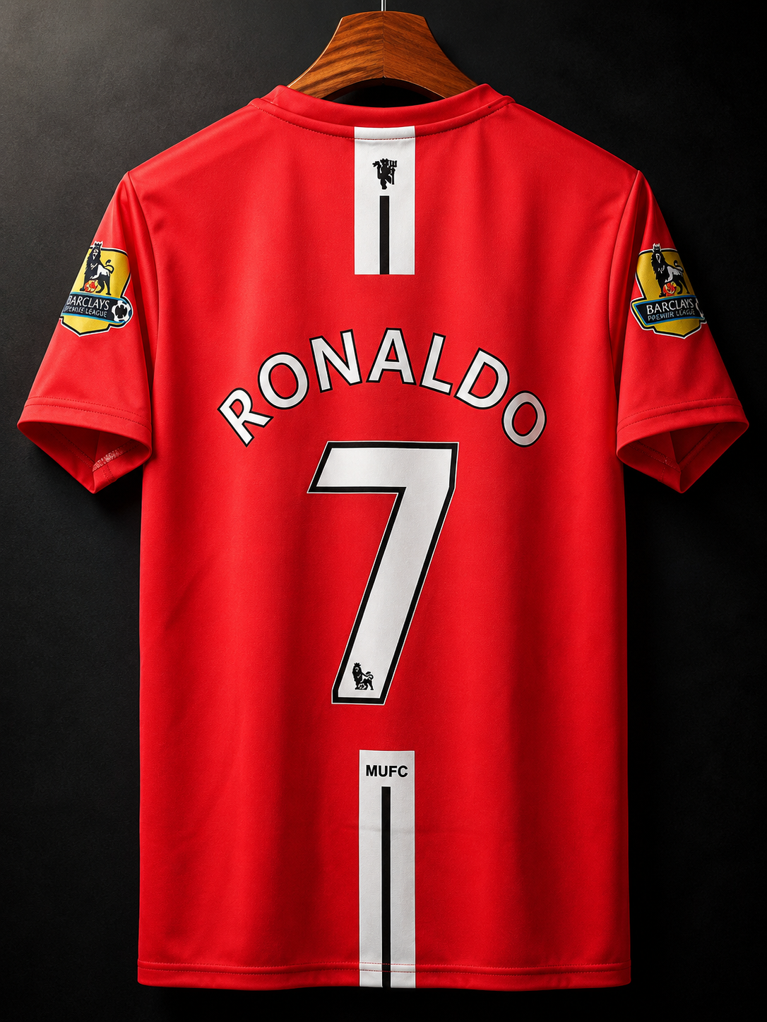 Ronaldo #07 | Manchester United 2008/09 | Embroidery Logos | haramball.in