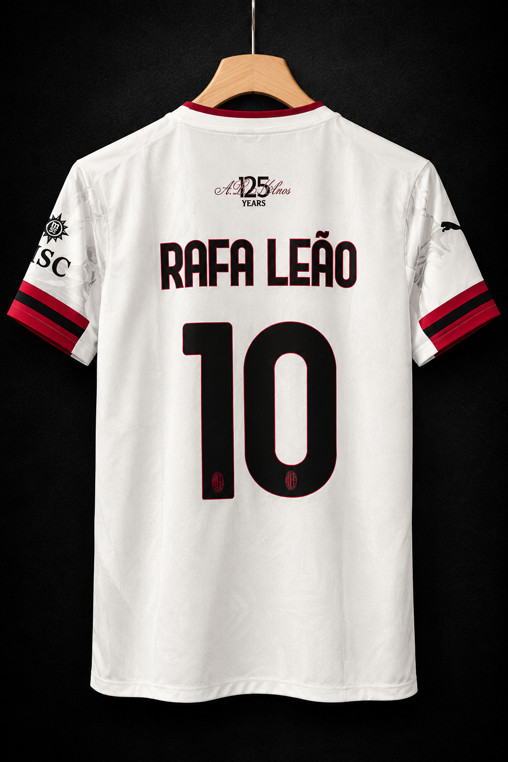 Rafa Leao #10 | Ac Milan Away 2025/26 | Embroidery Logos | haramball.in