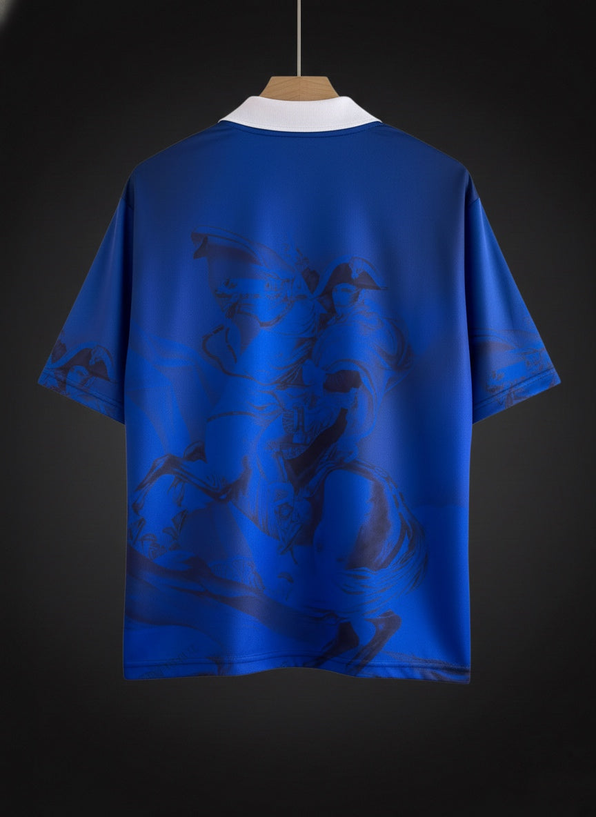 France Retro Special Edition Jersey – Embroidered Crest | Classic Collar