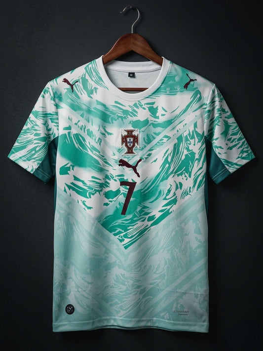Ronaldo #07 | Portugal World Cup 2026 | Embroidery Logos | haramball.in