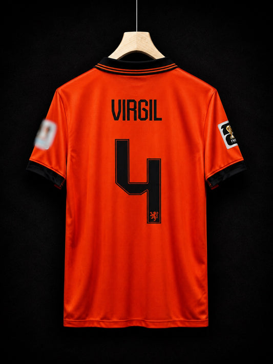 Virgil Van Dijk #04 | Netherlands World Cup 2026 | Sublimation Print | Five Sleeves | haramball.in