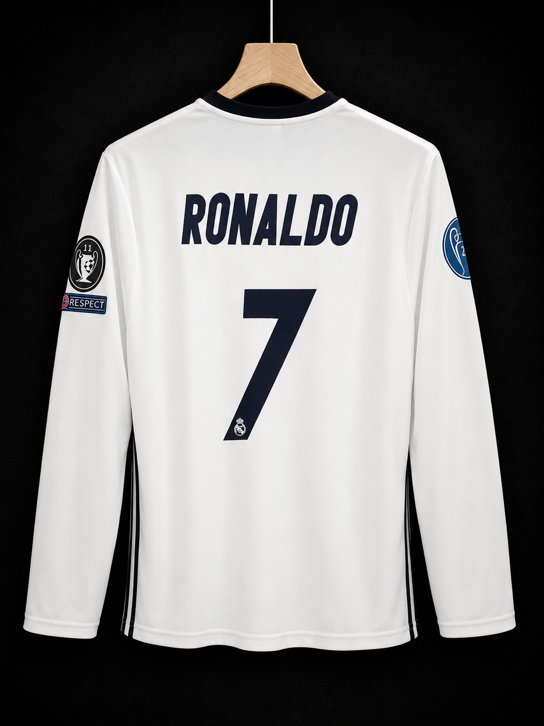 Ronaldo #07 | Real Madrid 2016/17 Home | Full Sleeve | Sublimation Print | haramball.in