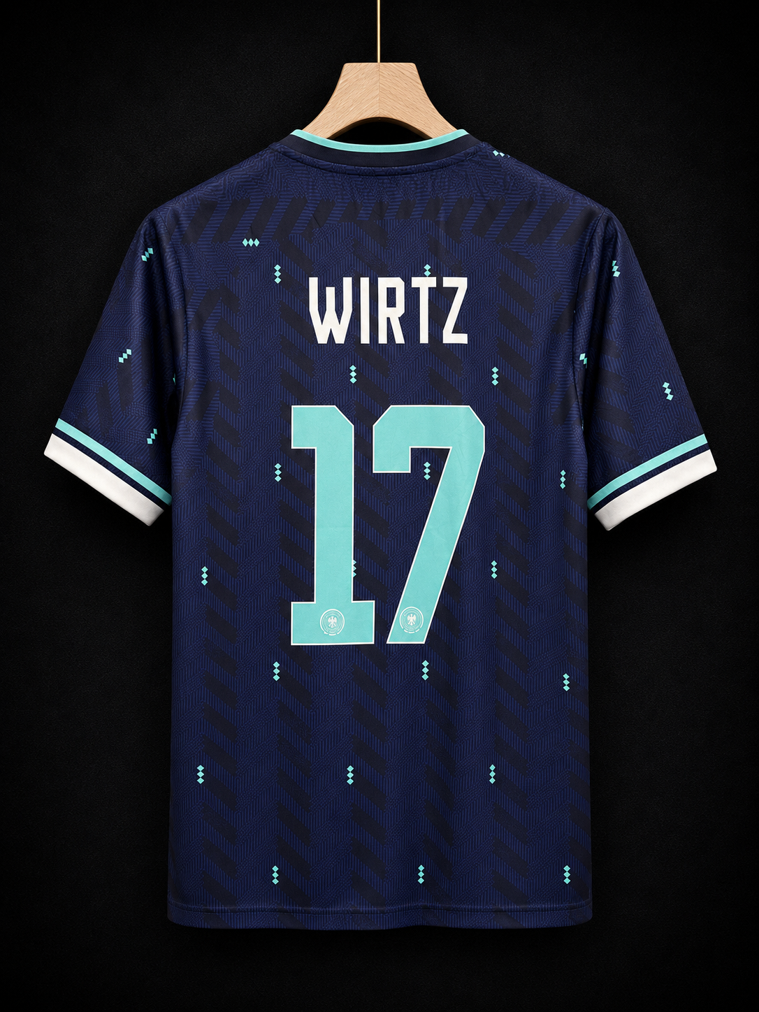 Wirtz #17 | Germany Away 2026 World Cup | Embroidery Logos | Premium Neck | haramball.in