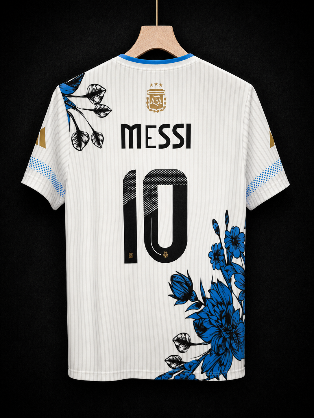 Messi #10 | Argentina Dragon | Embroidery Logos | haramball.in