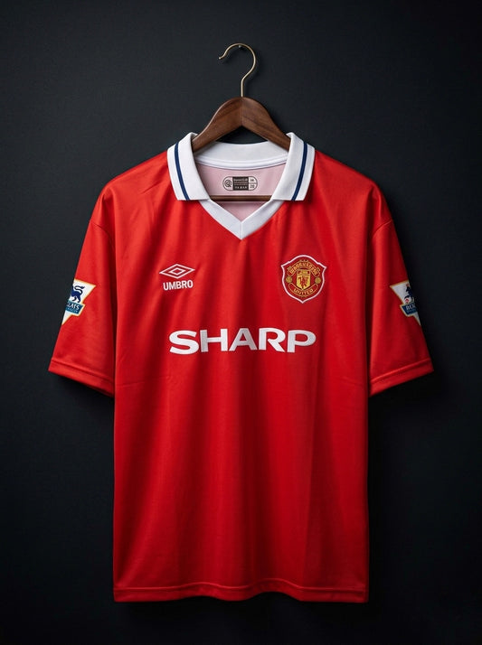 Beckham #24 | Manchester United | Five Sleeves | Embroidery Logos