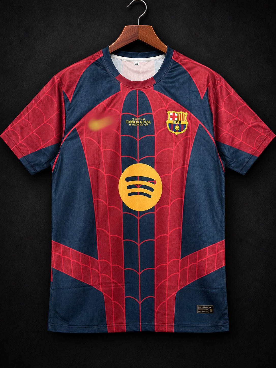 Barcelona | Spider Man Edition | Embroidery Logos | haramball.in