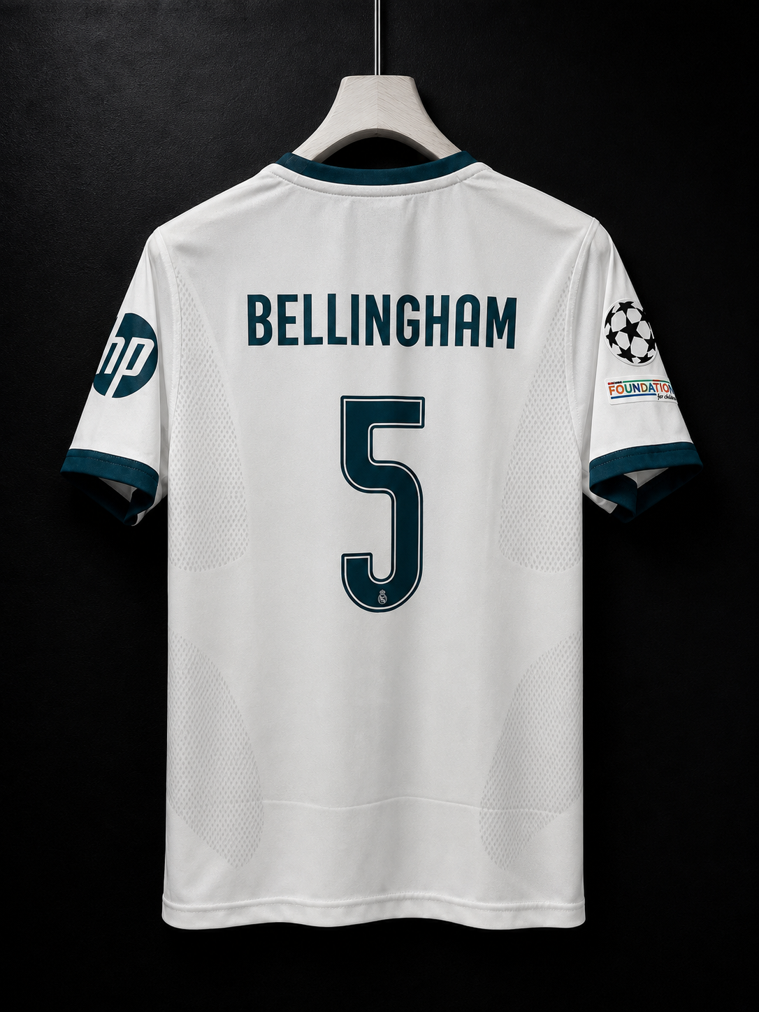 Bellingham #05 | Real Madrid Home 2026/27 | Embroidery Logos | haramball.in