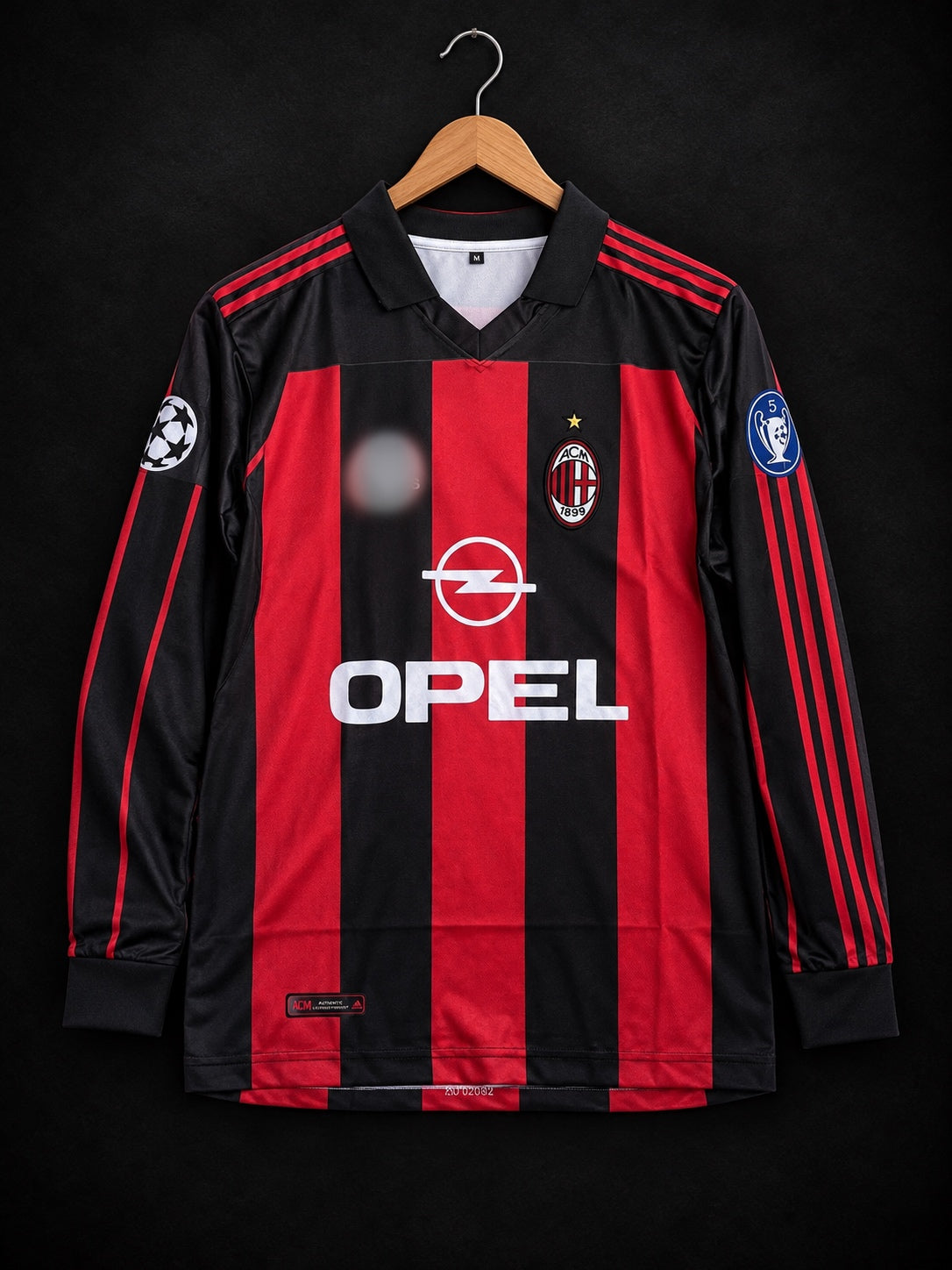 Maldini #03 | Ac Milan Home 2006/07 | Embroidery Logos | Full Sleeve | haramball.in