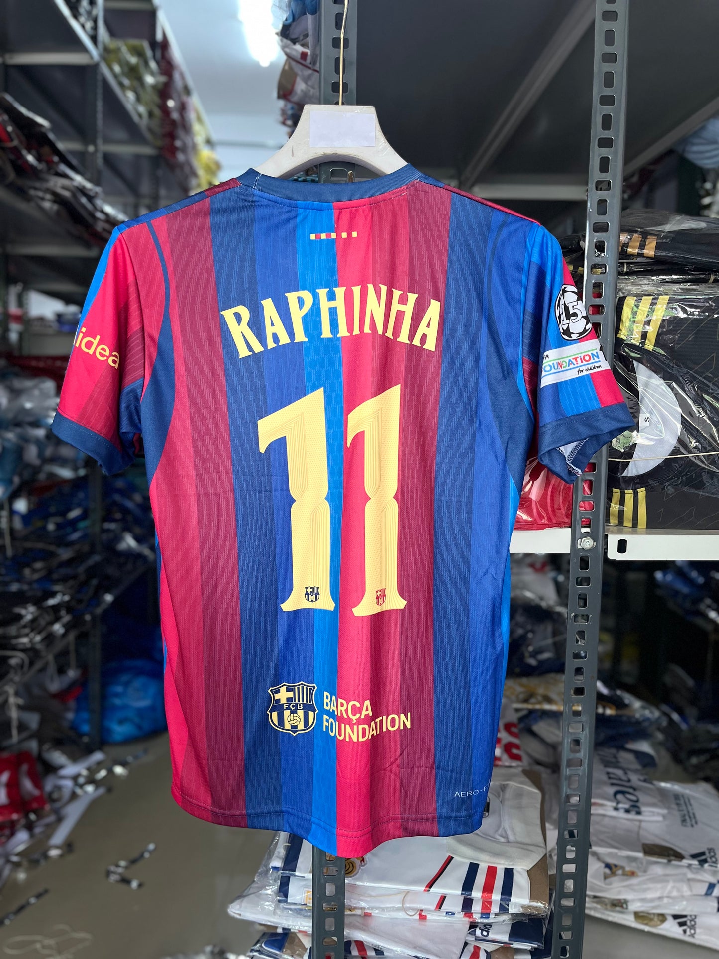 Raphina #11 | Fc Barcelona Home 2026/27 | Sublimation Print | haramball.in