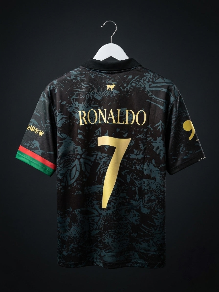 Ronaldo #07 | Goat 🐐 Edition | Five Sleeve | Sublimation Print | haramball.in