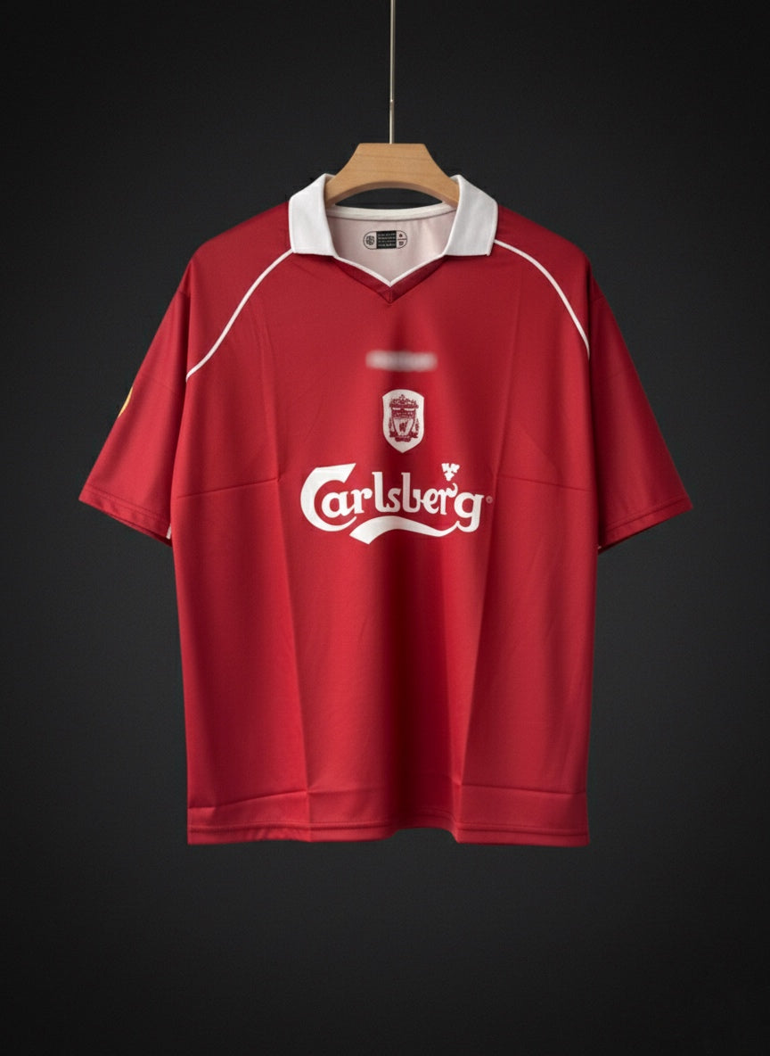 Gerrard #17 | Liverpool | 2000/01 Five Sleeves