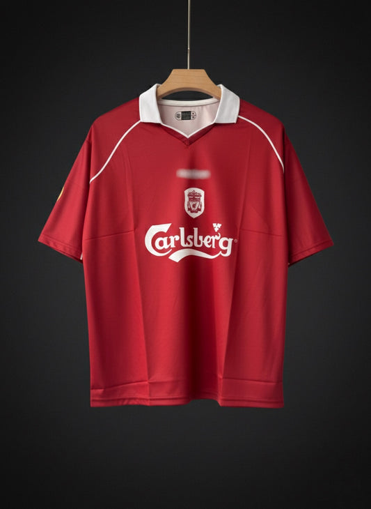 Gerrard #17 | Liverpool | 2000/01 Five Sleeves