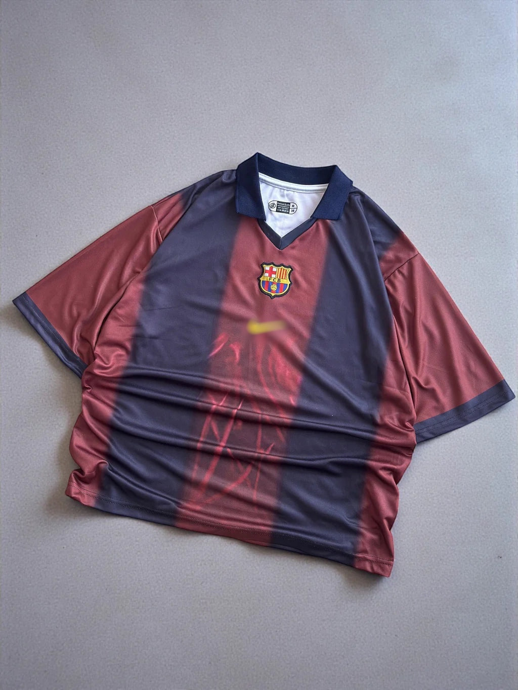 Barcelona x Travis Scott Special Edition Jersey – Five Sleeve Collar | Embroidered Finish
