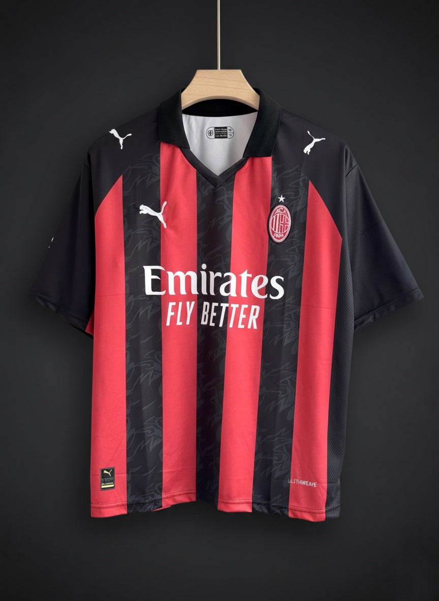 AC Milan Home 2025/26 Authentic Player Edition – Rafa Leão #10