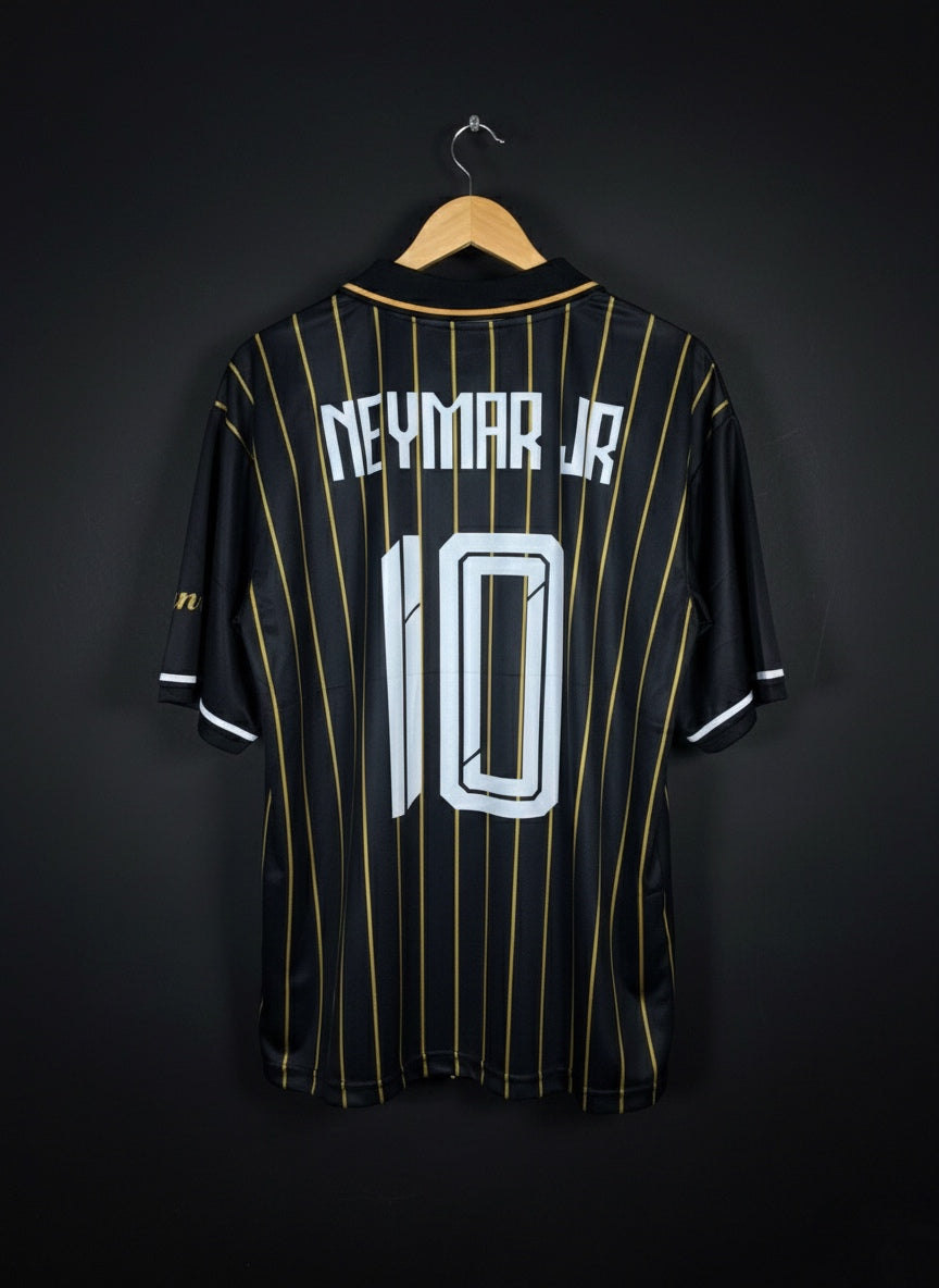 Neymar JR #10 | Santos | Five Sleeves | Embroidery Logos