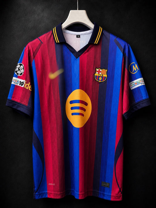 Lamine Yamal #10 | Fc Barcelona Home 2026/27 | Oversized Five Sleeve with Collar | haramball.in