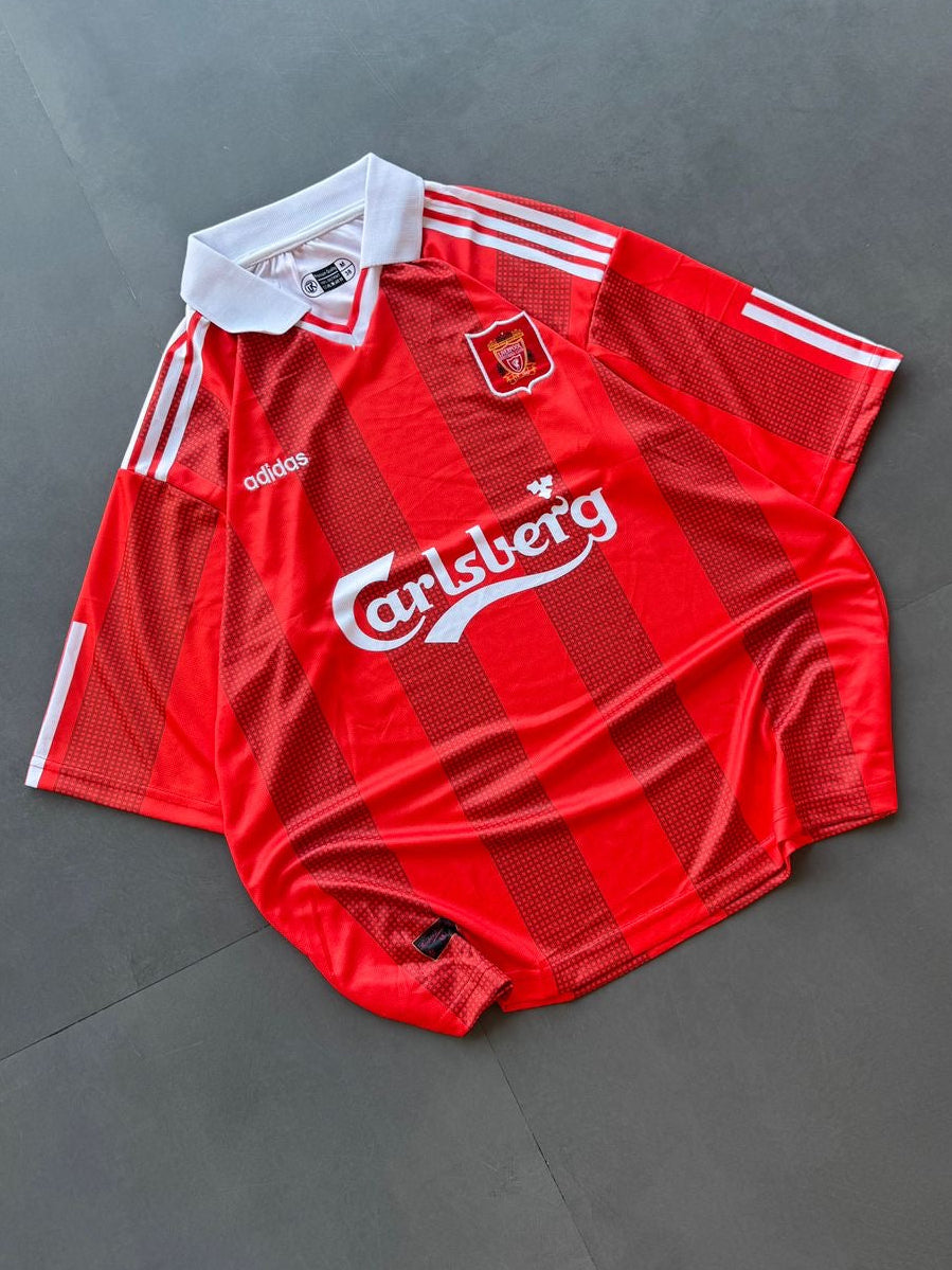Liverpool 1995–96 Home Jersey – Fowler #23 (Embroidered · Five-Sleeve Retro Edition)
