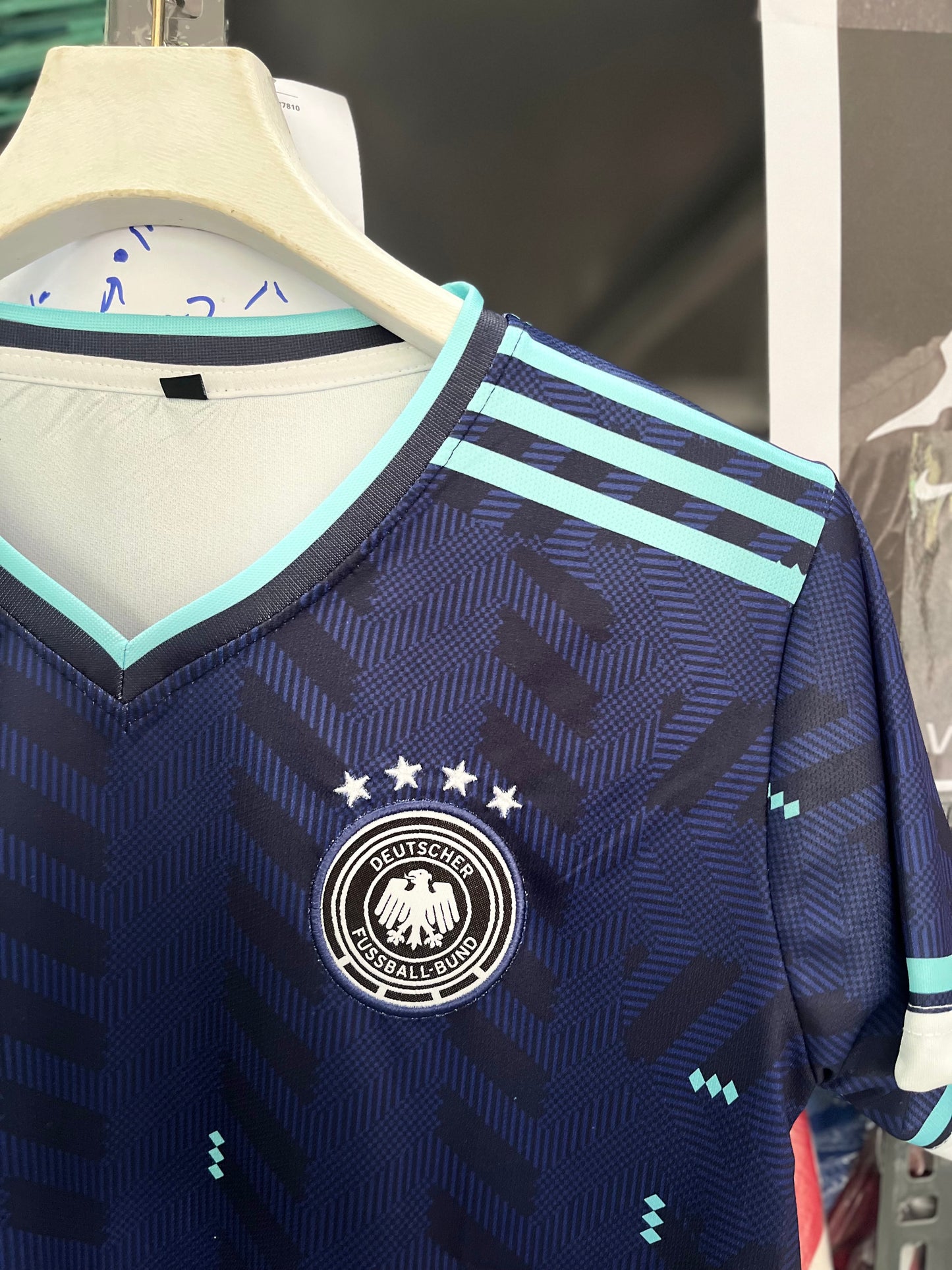Wirtz #17 | Germany Away 2026 World Cup | Embroidery Logos | Premium Neck | haramball.in
