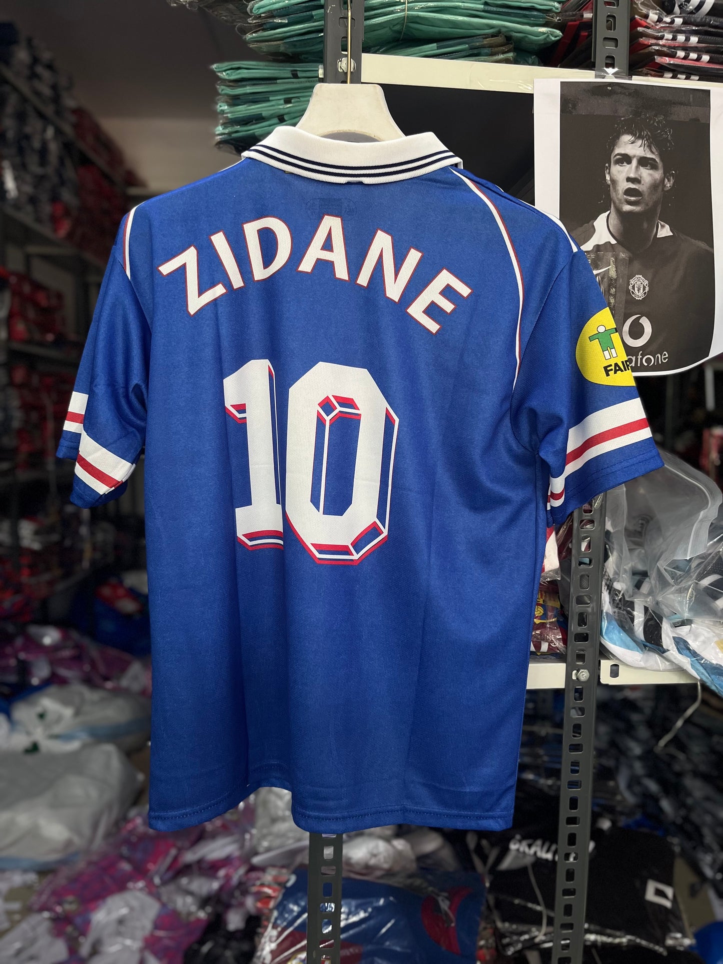 Zidane #10 | France World Cup 1998 | Sublimation Print | Five Sleeves | haramball.in
